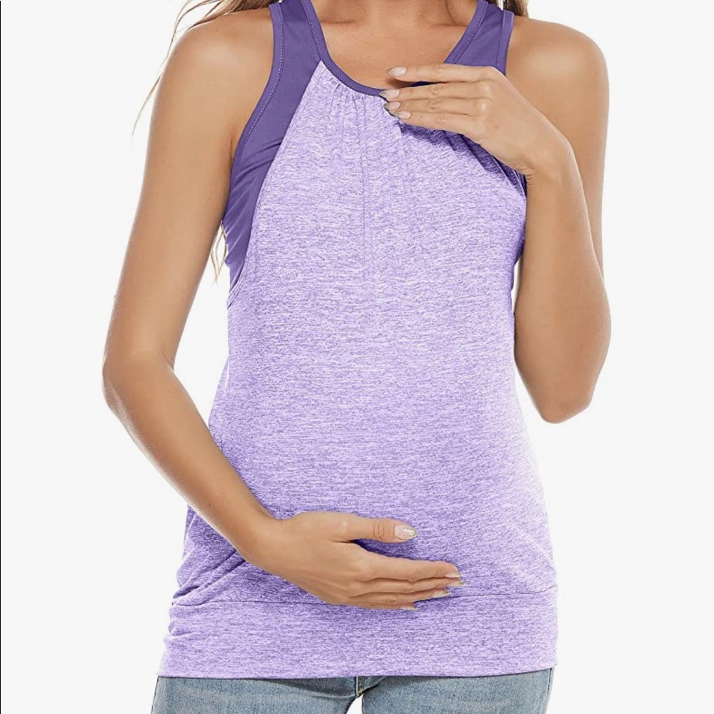 Maternity workout top - Picture 3 of 4